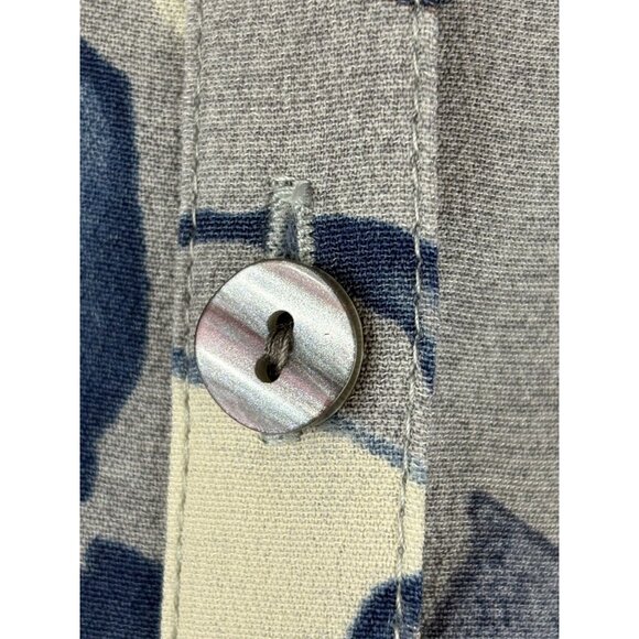 Boho Retro Cottage Career Liz Claiborne Woman Rayon Tunic Blouse, Women's 18W - Picture 7 of 9